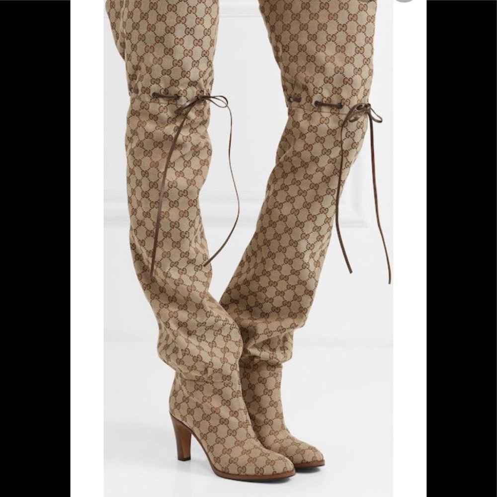 Gucci Lisa boot over the knee authentic